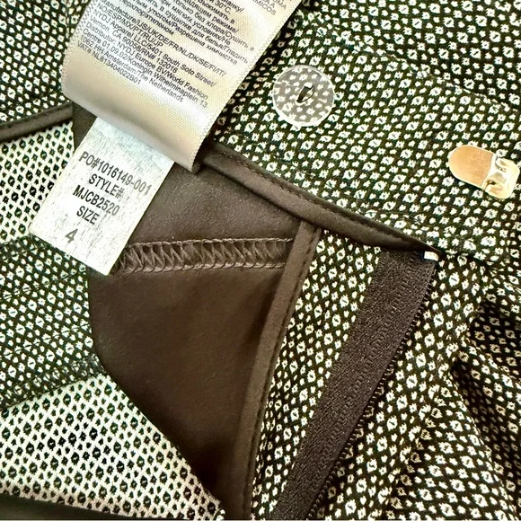 NWT NYDJ Silver Eye Jaquard
Ponte Slim Straight Leg Ankle Pants - Picture 11 of 13